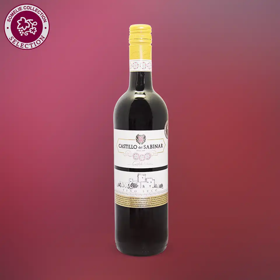 вино КАСТИЛЬО САБИНАР 10-15% 0.75, красное, сухое, Испания