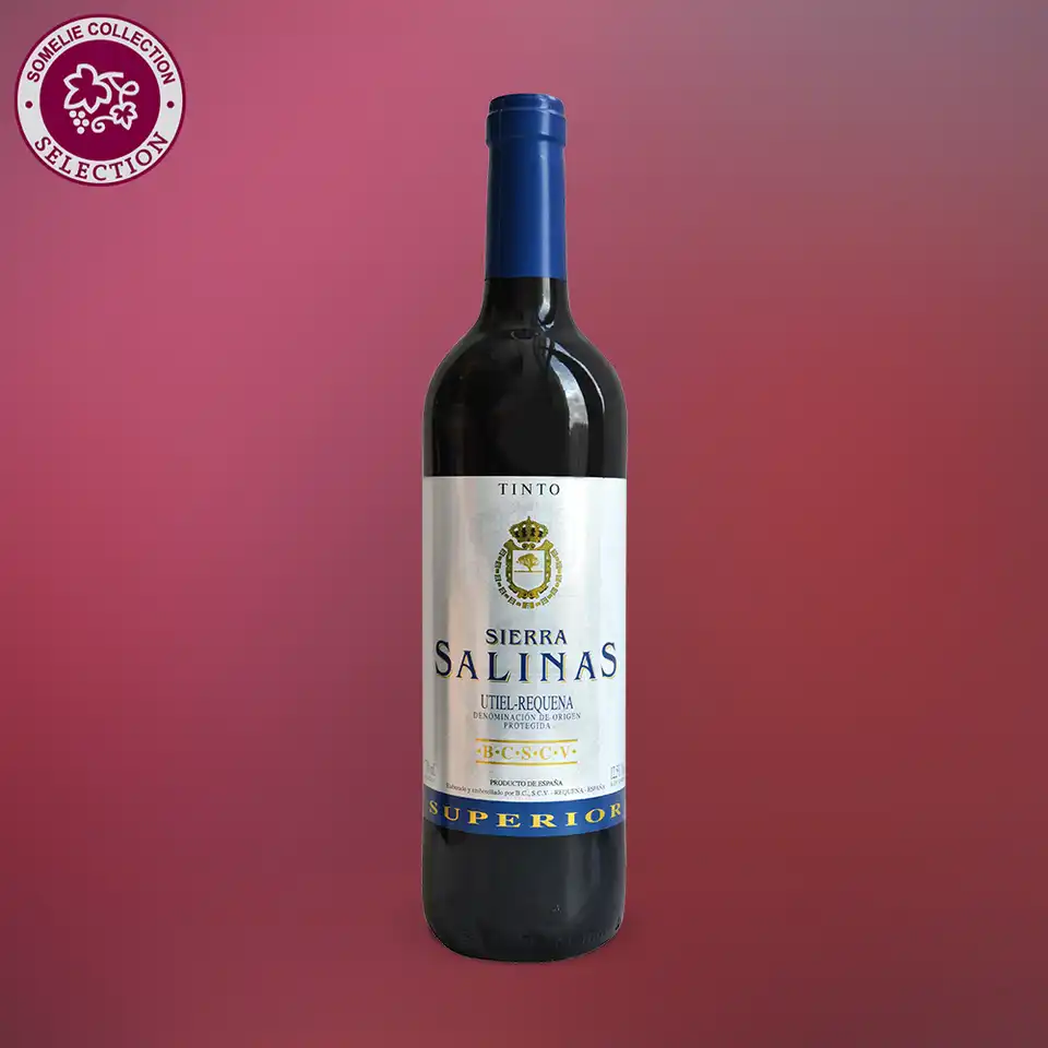 вино СЬЕРРА САЛИНАС СУПЕРИОР 10-15% 0.75, красное, сухое, Испания