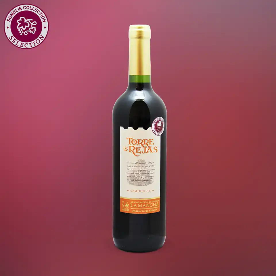 вино ТОРРЕ ДЕ РЕХАС 10-15% 0.75, красное, полусладкое, Испания