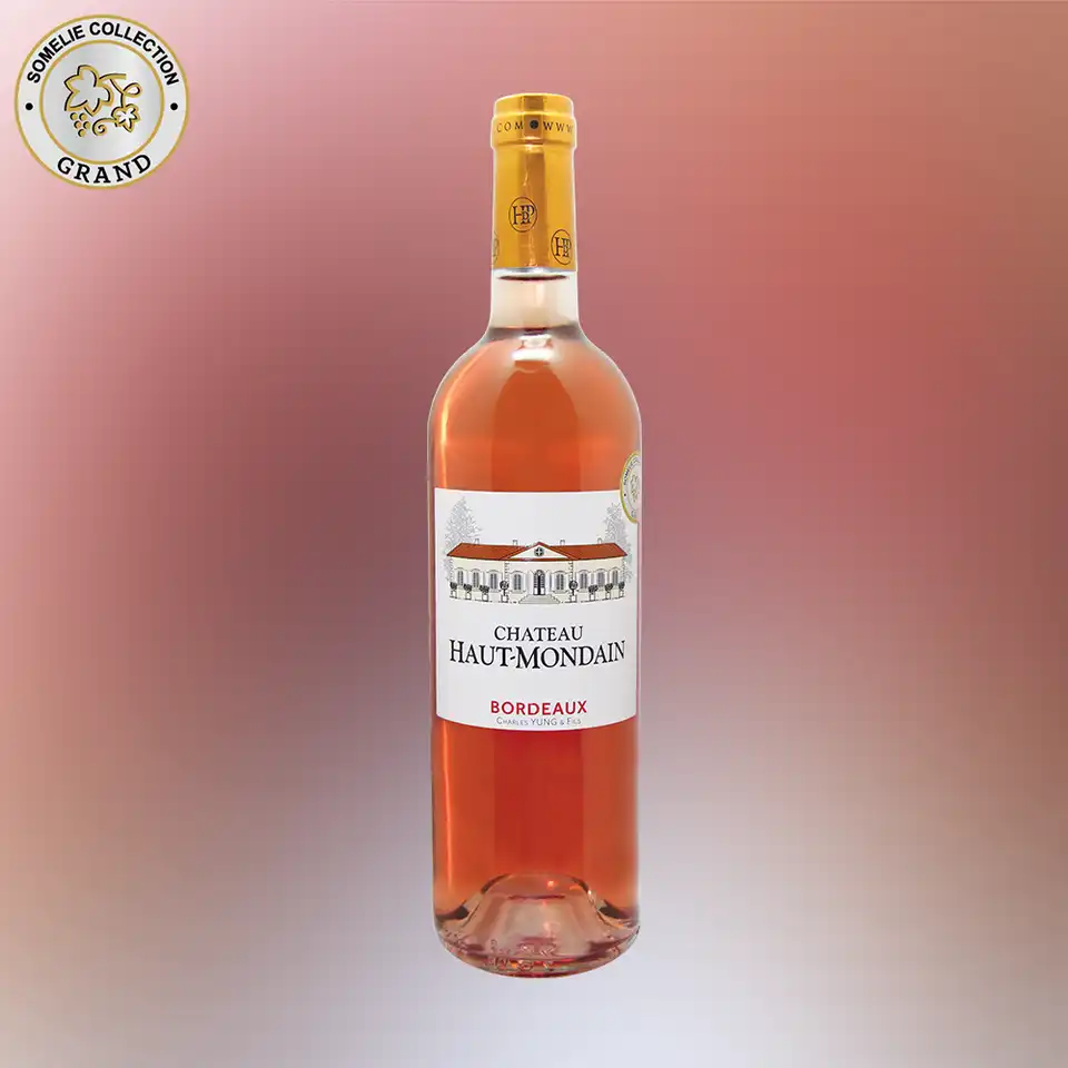 Вино ШАТО О-МОНДЭН 13% 0,75, розовое, сухое, Франция
