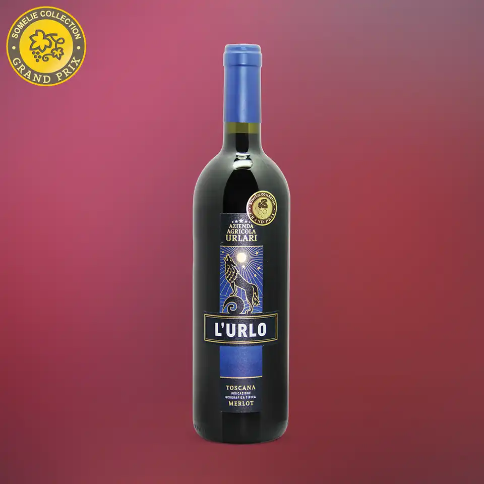 Вино Л УРЛО 2015 14% 0.75, красное, сухое, Италия