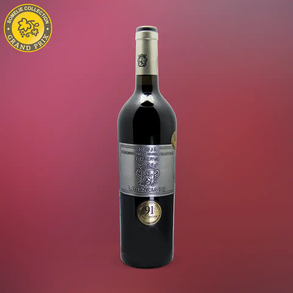 Вино ЛИСЕНСИАДО РЕСЕРВА 2015 13.5% 0.75, красное, сухое, Испания
