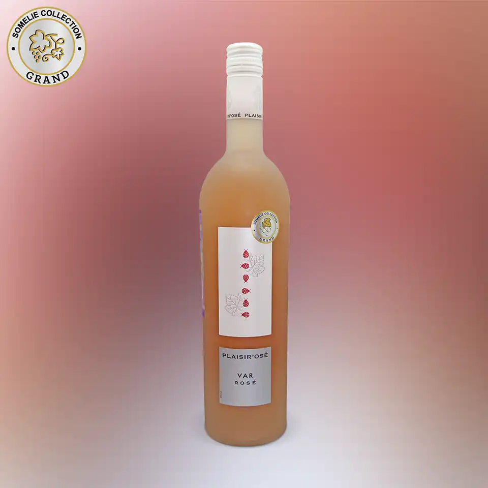 вино ПЛЕЗИР РОЗЕ 10-15% 0.75, розовое, сухое, Франция