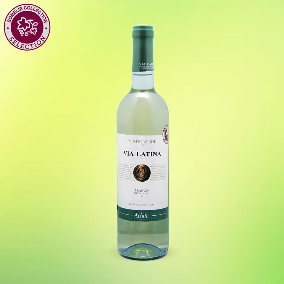 вино ВИА ЛАТИНА АРИНТУ Винью Верде 10-13% 0.75, белое, сухое, Португалия