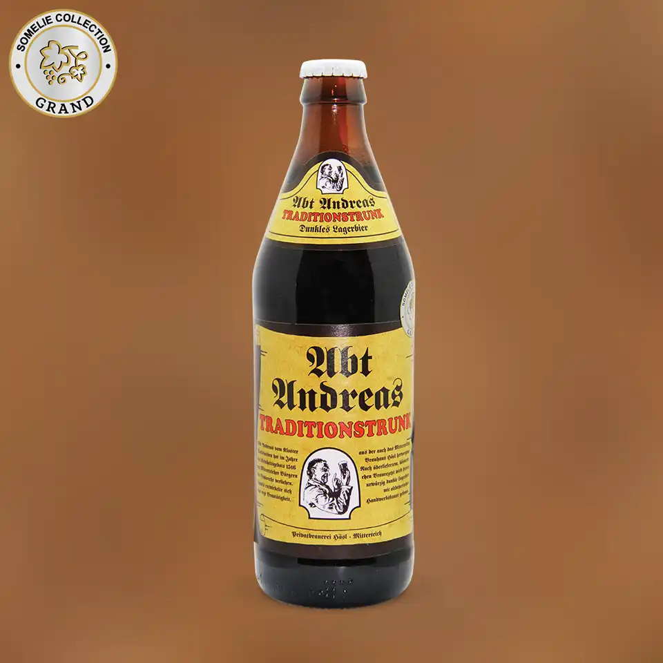 пиво АБТ АНДРЕАС ТРАДИЦИОННОЕ 5.4% 0.5, темное, Германия
