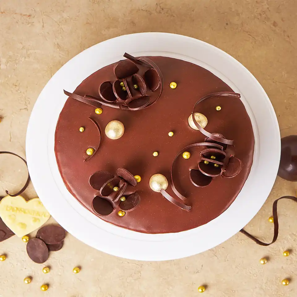 Торт бисквитно-ореховый Шоколадная фантазия 1530г