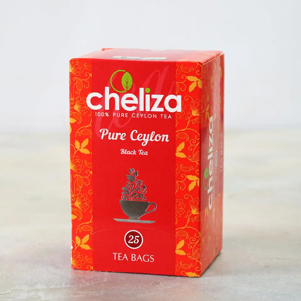 Чай черный Цейлон Челиза пакетированный 25 шт. Шри-Ланка