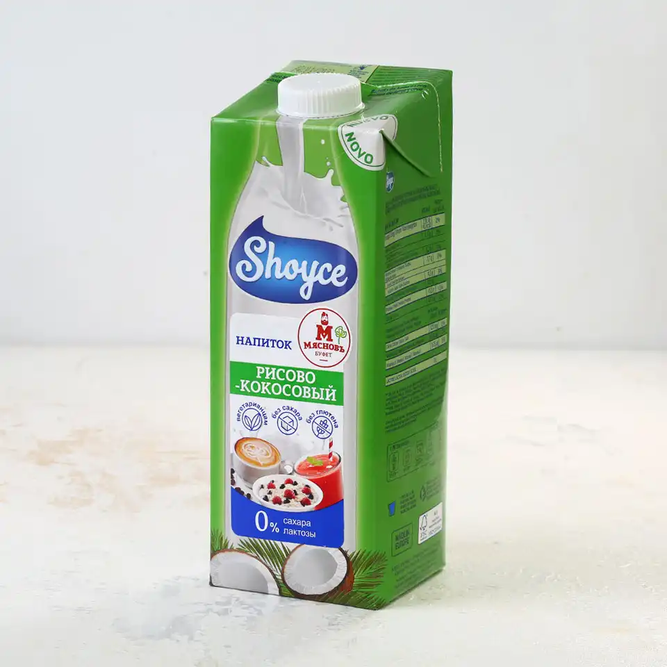 Напиток Рисово-кокосовое молоко без сахара 1л Португалия