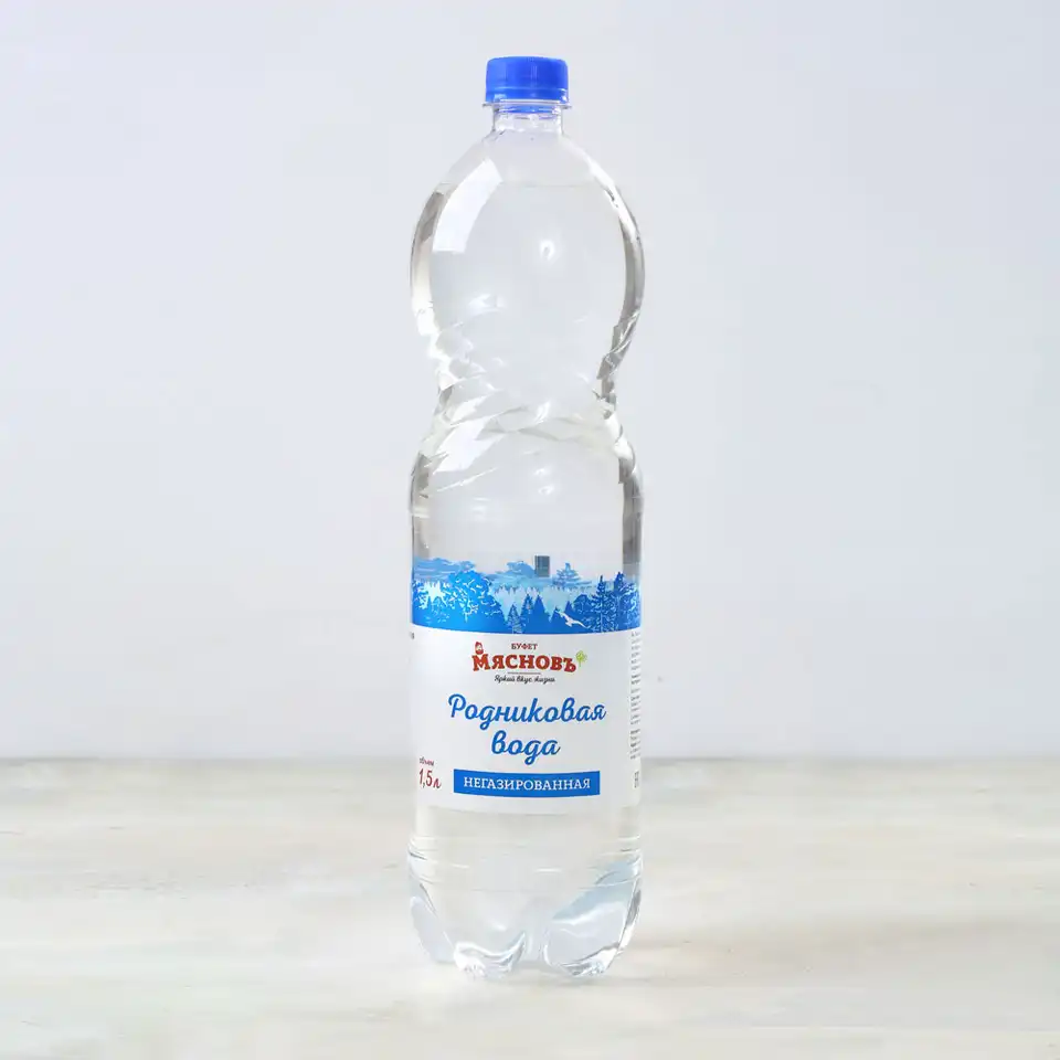 Вода питьевая негазированная 1,5л