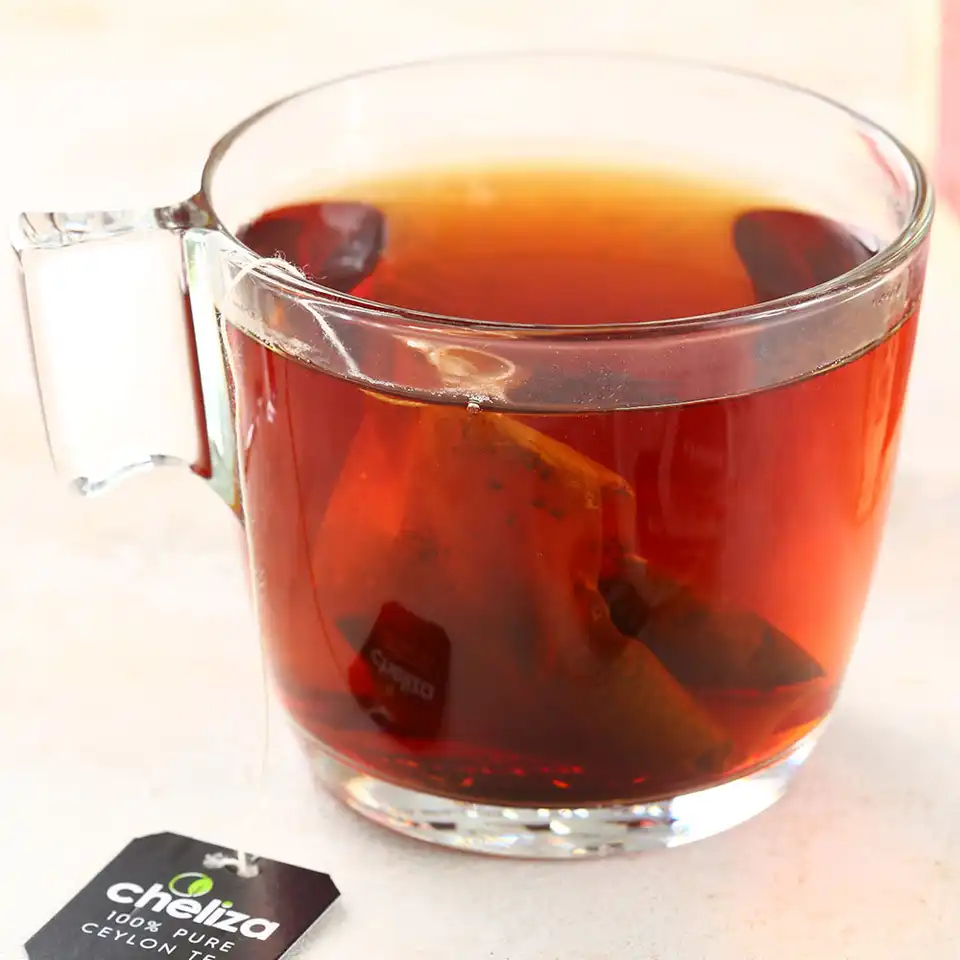 Чай черный 100% цейлонский Челиза пакетированный 100 шт. Шри-Ланка
