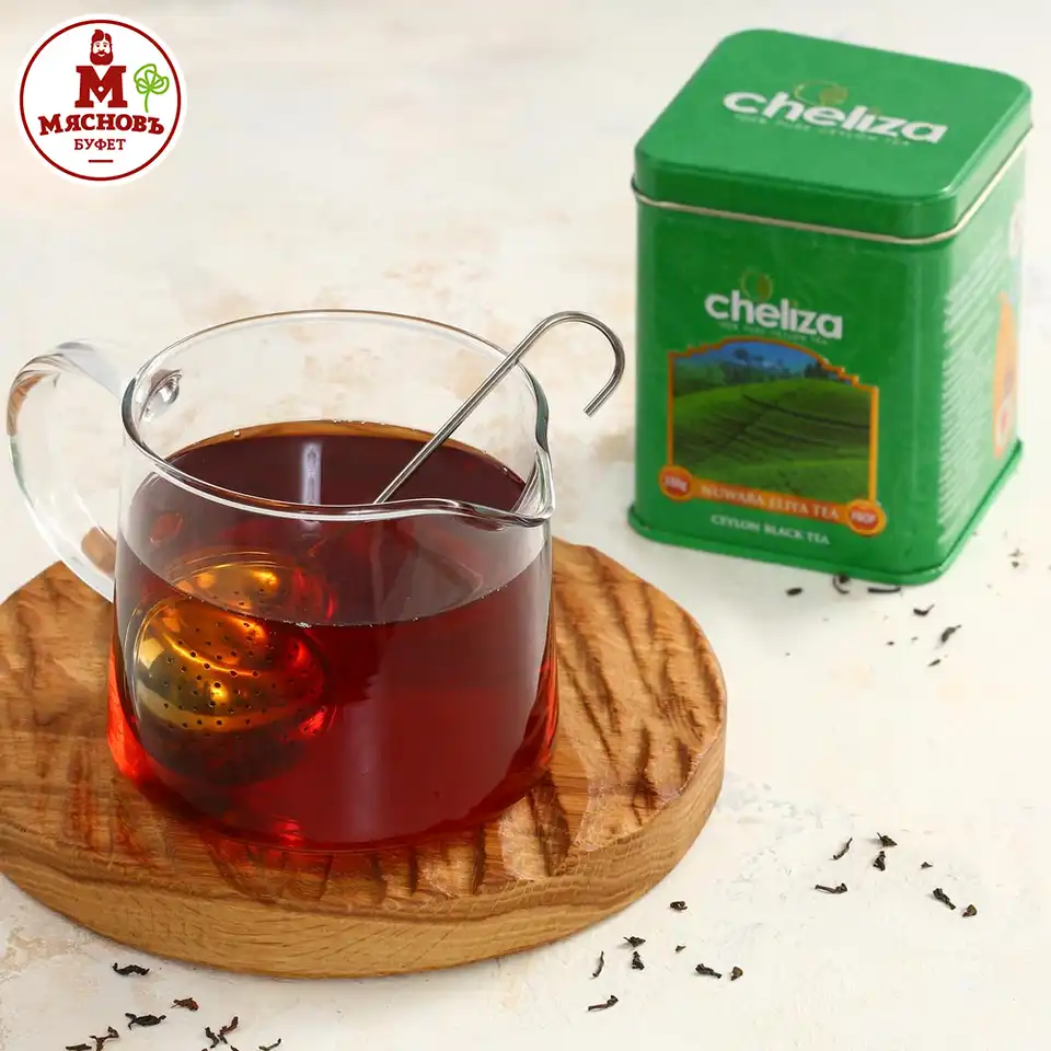 Чай черный Нувара Элия 100% цейлонский Челиза листовой 100г Шри-Ланка