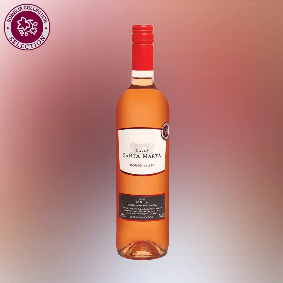 вино КАВЕШ САНТА МАРТА РОЗЕ 10-15% 0.75, розовое, полусухое, Португалия